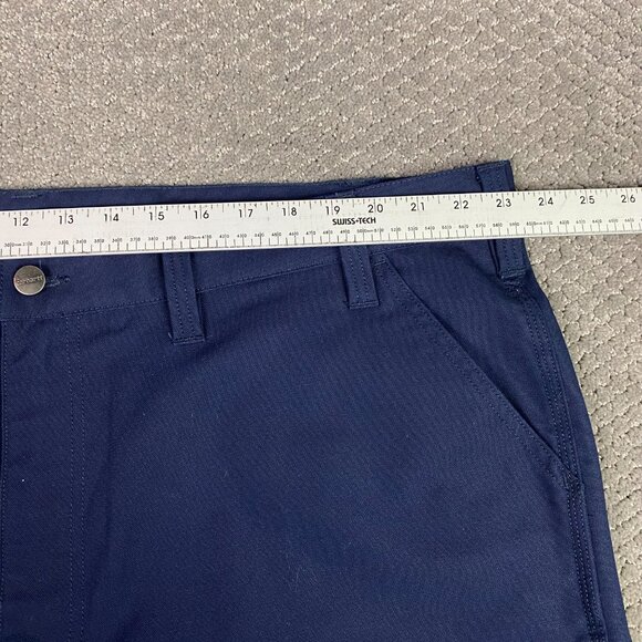 Carhartt Relaxed Fit Rugged Flex Pants Work Men's 46 x 32 Blue - Picture 7 of 11